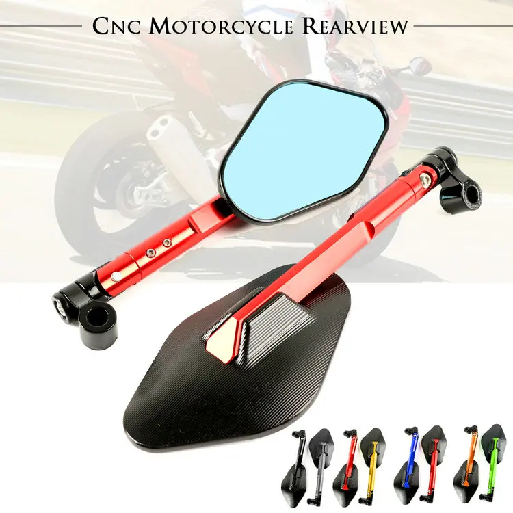 Мотоциклетное зеркало Moto Accessoire Octagon бар конец зеркало заднего вида боковые зеркала мотоцикл для YAMAHA MT10 MT09 MT07 MT03 MT25