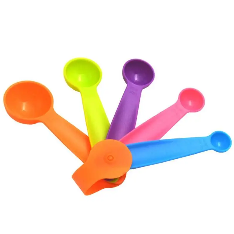 5/6pcs Measuring Spoon Hot Selling Delicate Safety Durable Scoop Kitchen Cooking Tool Powder Flavor Kichen Accessory