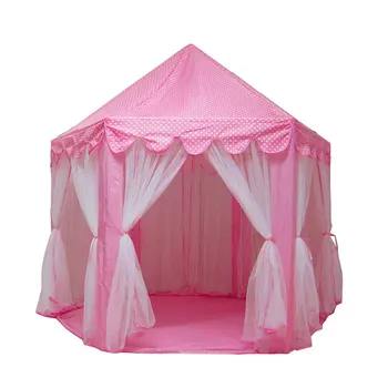 

Princess Castle Play House Large Outdoor Kids Play Tent for Girls Children Home YE-Hot