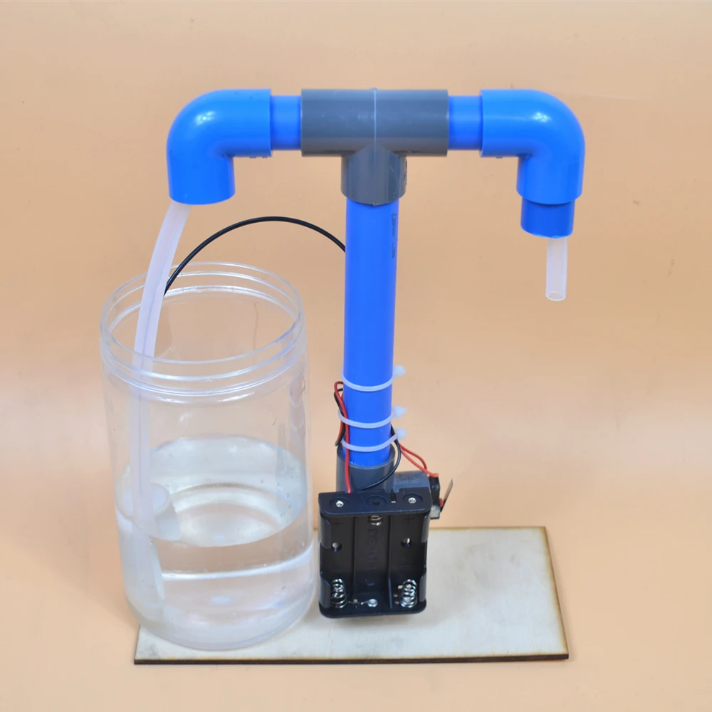 Diy Automatic Water Dispenser School Experiment Manual Model Science