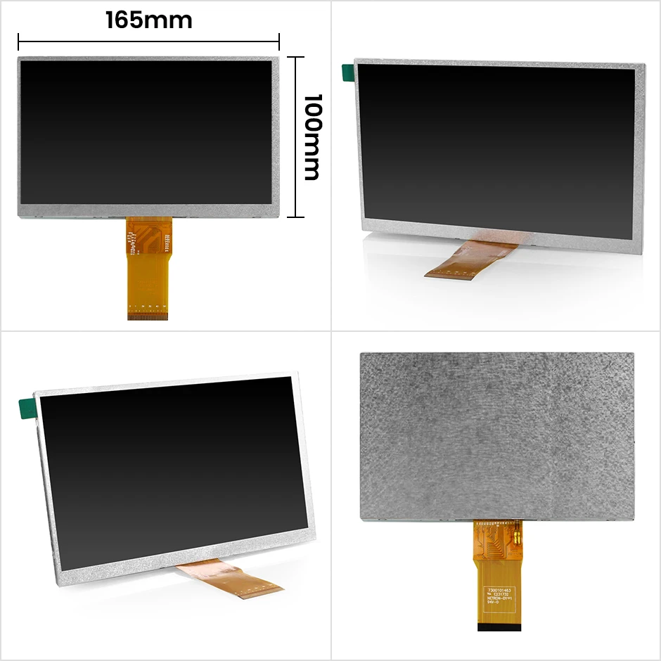  7 ġ 50Pin  400CD/M2 IPS/TFT ü þ߰ 1024X600 ȼ RGB LCD ȭ ڵ AHD 