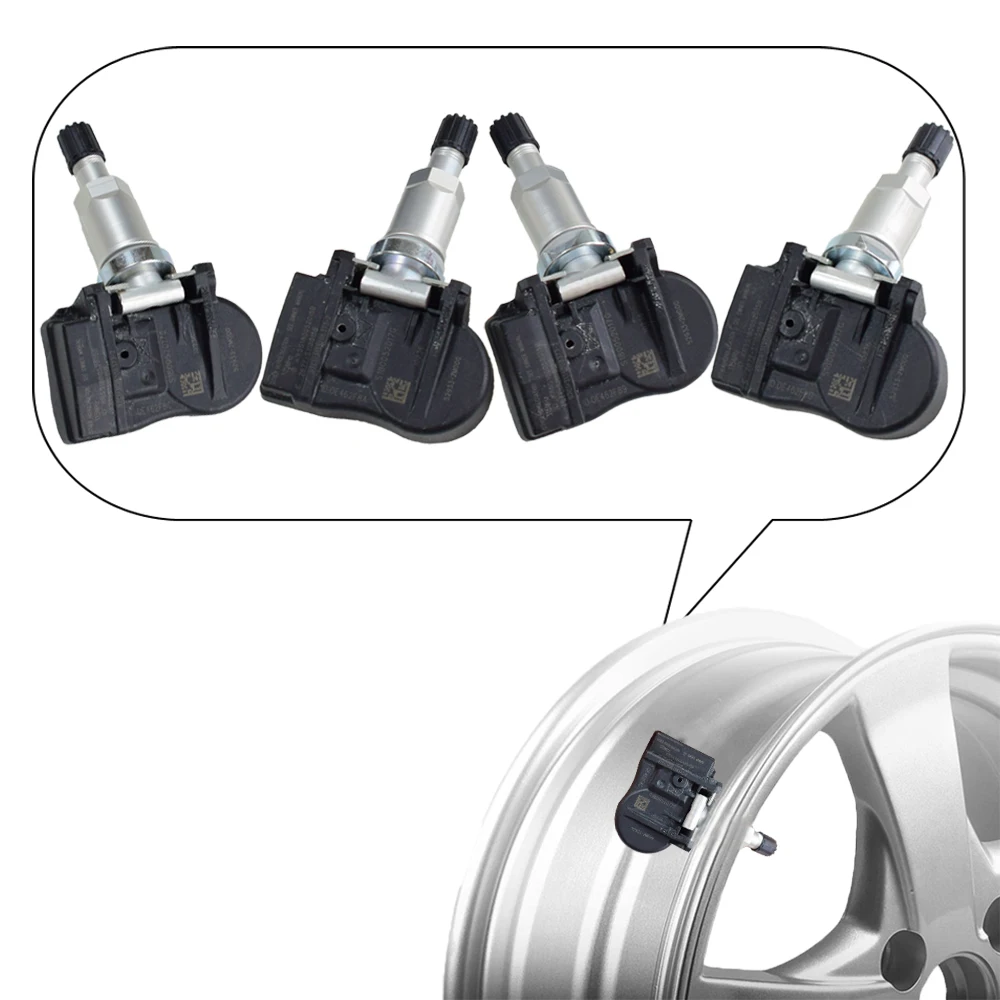4 шт. TPMS сенсор 52933-2M000 529332M000 315 МГц датчик давления в шинах для Kia Forte Optima Sorento Soul hyundai Accent Genesis