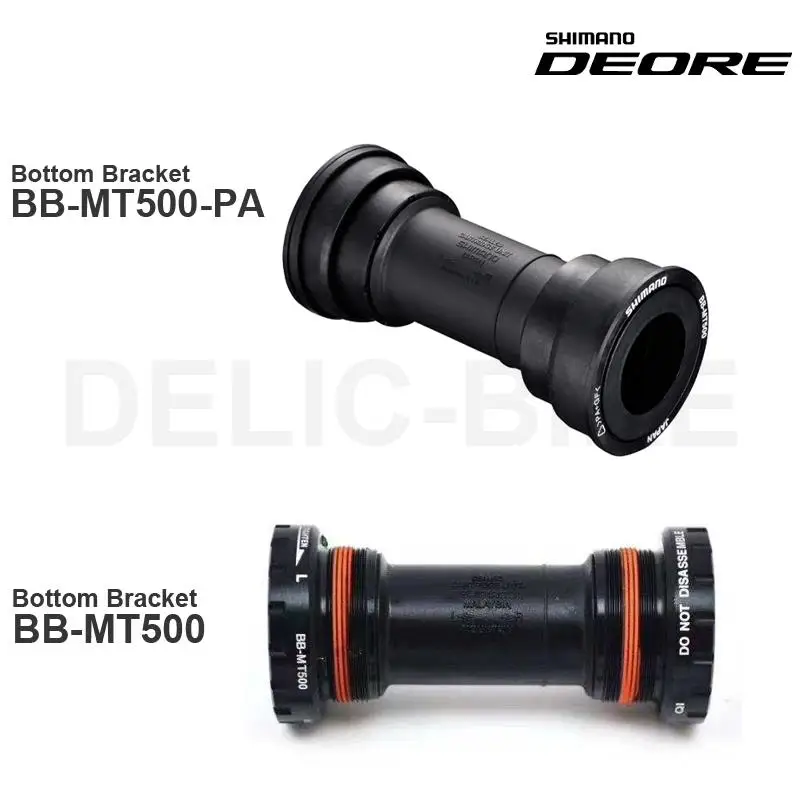Bicycle Bottom Bracket SHIMANO DEORE T6000 BB-MT500-PA BB-MT500 BB-MT501 Bottom Bracket-Press-Fit / Threaded-68/73 mm shell width Original parts