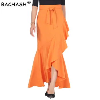 

New Elegant Fashion Women High Waist Flared Pleated Long Skirts Gypsy Maxi Skirt 5 Sizes Long Skirt Lace UP SKirts Womens