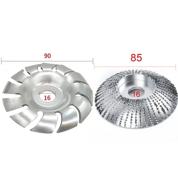 

Shaping Angle Grinder Wheel Carbide 16mm Hole Tools Parts 12-Teeth Wood