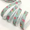 5Y 1.5- 2.5cm Flower Embossed Floral Ribbon For Handmade Craft Easter Marriage Christmas Wedding Party Deco Gift Packing ► Photo 3/6