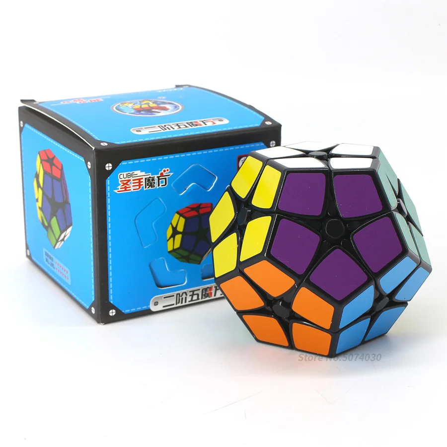Shengshou Megaminxed 2x2x2 куб Puzlle волшебный куб головоломка на скорость профессиональные Развивающие игрушки для детей Cubo Magico