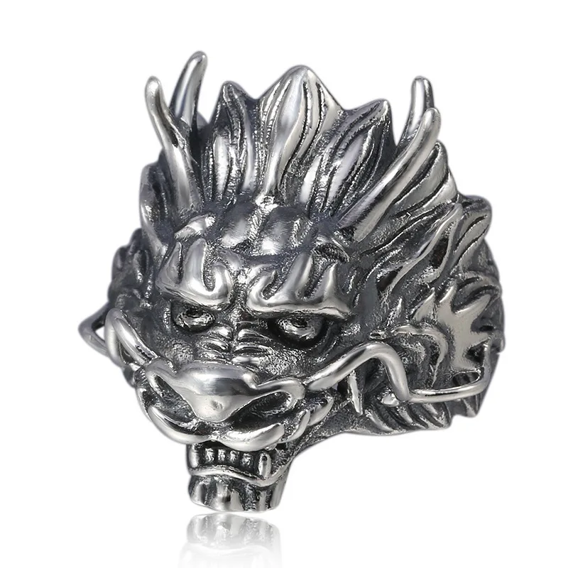 Adjustable Dragon Snake Ring For Women Girls Men