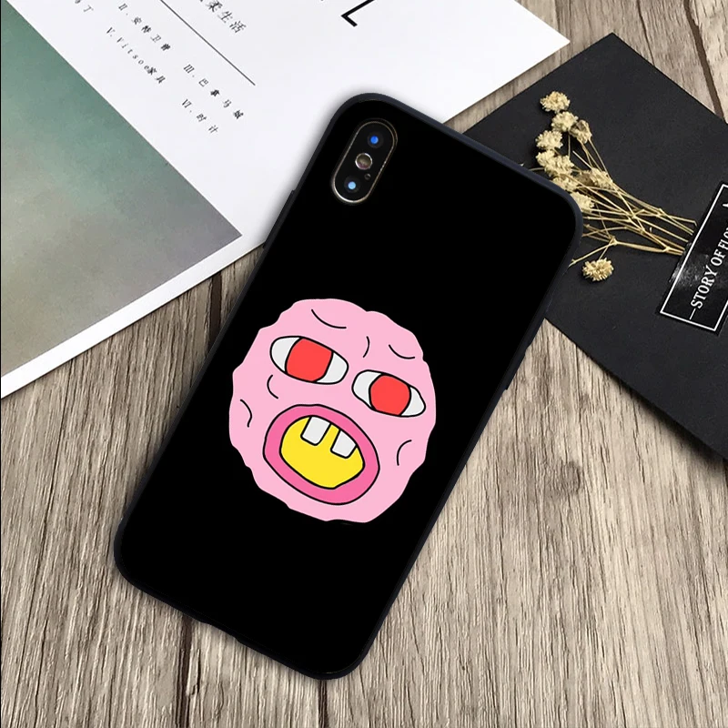 Черный чехол Golf Wang Тайлер странное будущее Санта Круз мягкий силиконовый из ТПУ