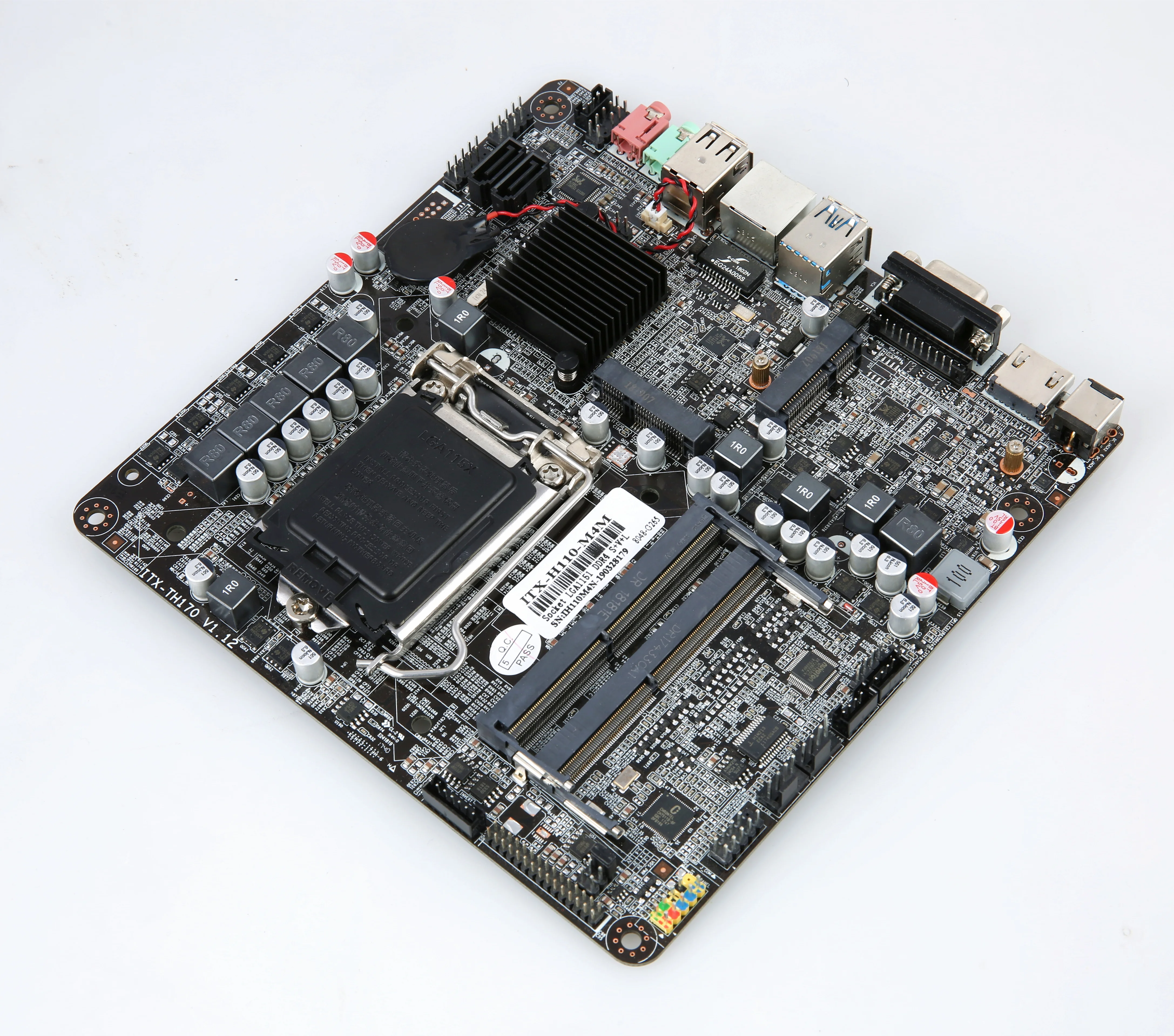 PCWINMAX Mini itx h110 DDR4 поддержка процессора Intel LGA1151 Pentium/Celeron/Core I3 I5 I7|Материнские платы| |
