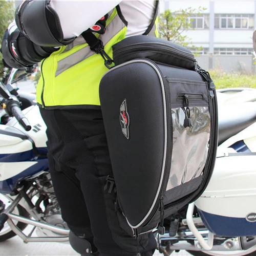 PRO-BIKER Мотоцикл масляный топливный бак сумка мотоцикл Мотокросс Гонки Велоспорт Поясная Сумка-ролл с задним креплением Сумка водонепроницаемая сумка заднего сиденья