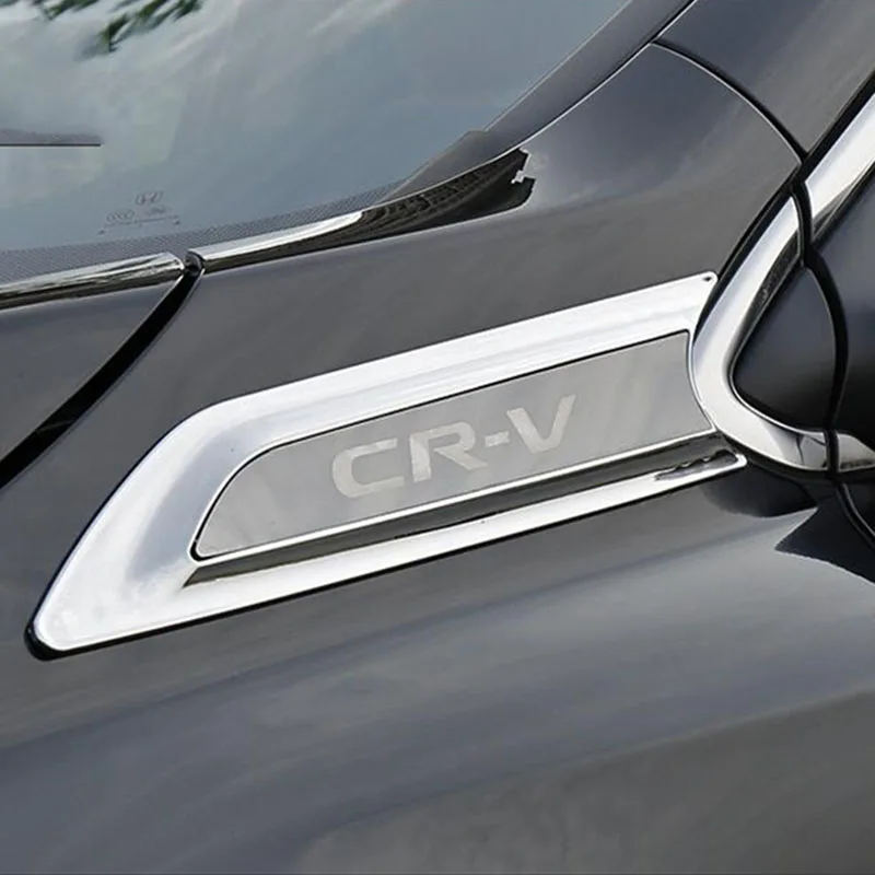 2 шт лист доска боковой Стикер для Honda CRV логотип модифицированное крыло автомобиля стикер s для Honda CRV яркая полоса аксессуары для автомобиля