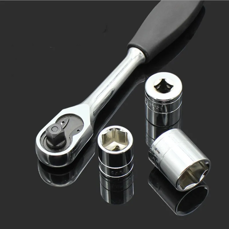 Socket Wrench Set Universal Auto Repair Tool Repair Car Fast  Ratchet Car Maintenance Multi-Functional Combination