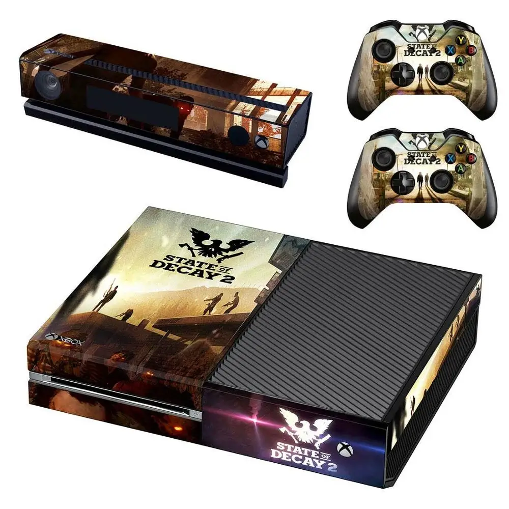 Состояние распада 2 наклейки s для xbox one виниловые наклейки для кожи Стикеры для xbox one консоль Kinect два контроллера шкуры