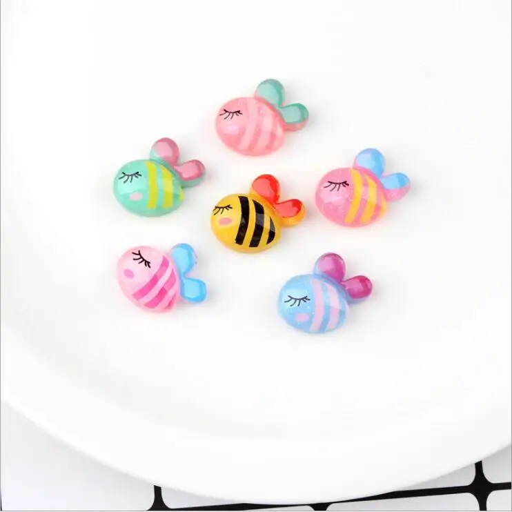 Addition Slime Charms for Clay Slime Supplies Filler DIY Polymer Cute Bee Accessories Toy Lizun Model Tool for Kids Toys Gift