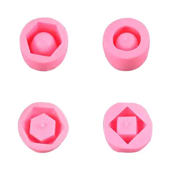 

Durable Silicone Flower Pot Mold Geometric Cement Concrete Mould DIY Succulent Plant Making Clay Craft