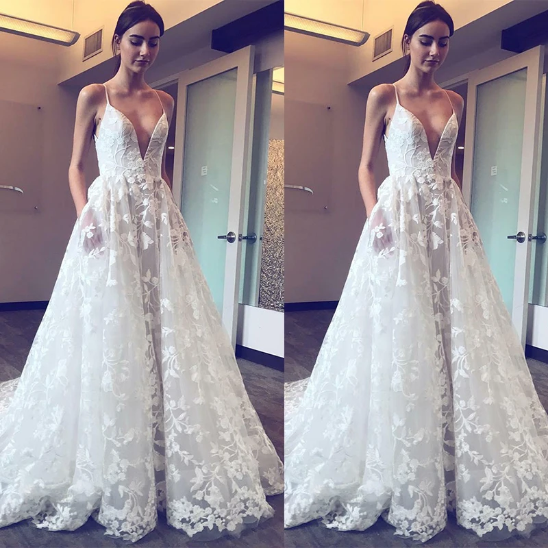 Solid Lace Dresses Woman Party Night Fashion Sexy Maxi Runway Dress Spaghetti Strap Lace Maxi Dress Gowns