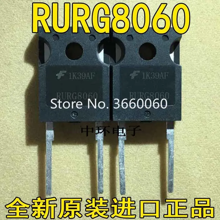 10 шт./лот RURG8060 80A600V