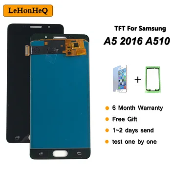 

Can adjust TFT For samsung A5 2016 A510 LCD For samsung galaxy A5 2016 A510F Display touch screen digitizer assembly