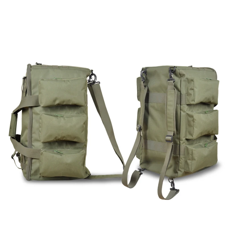 55L Outdoor Military Bag Tactical Backpack Large Capacity Camping Bags Men's Hiking Travel Mountaineering Army Luggage Bag