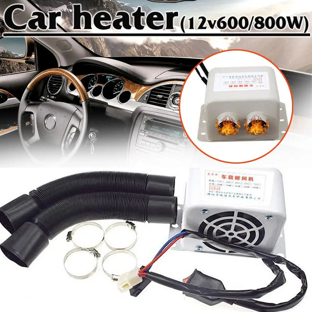 

Winter Auto Heater 600W/800W Car Glass Defroster Window Heater For Car Air Outlet 2 Warm Dryer Car Interior