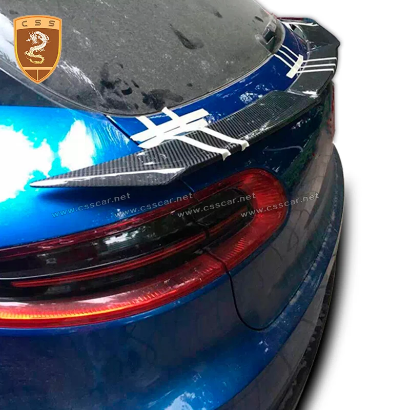 

Спойлер для заднего крыла из настоящего углеродного волокна для 2014 Porsche- Macan upgrade H style, спойлер для заднего крыла s, автозапчасти 00505