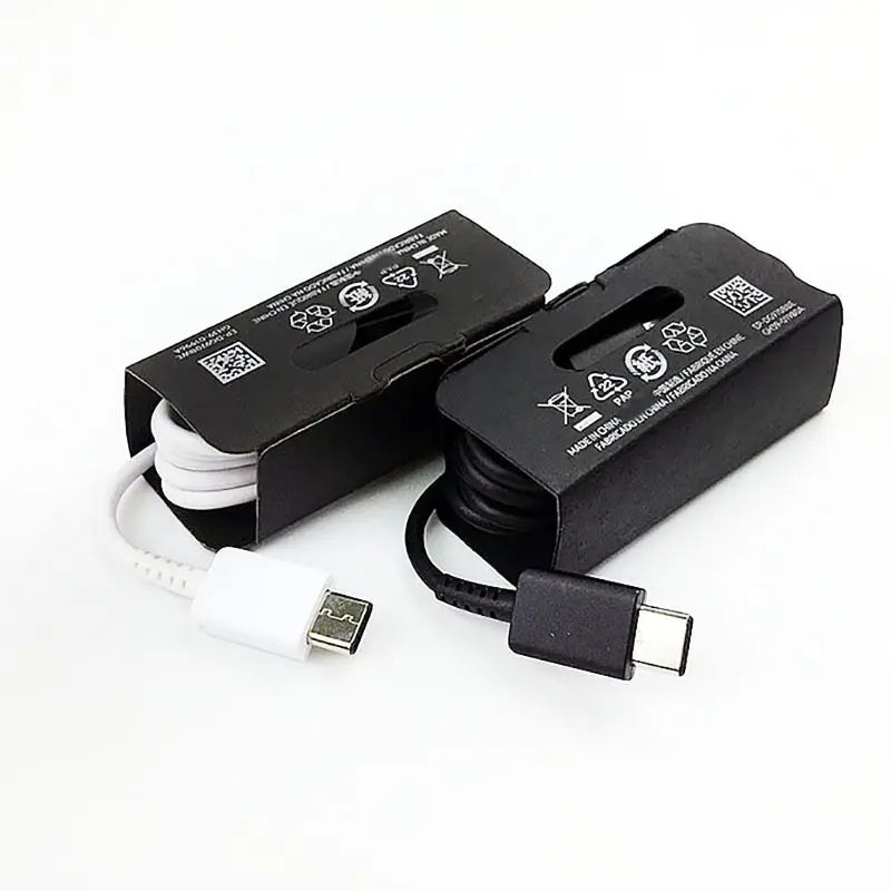 10 шт. новый кабель 100% оригинал S10 USB Type-C 1 м Быстрая зарядка для синхронизации