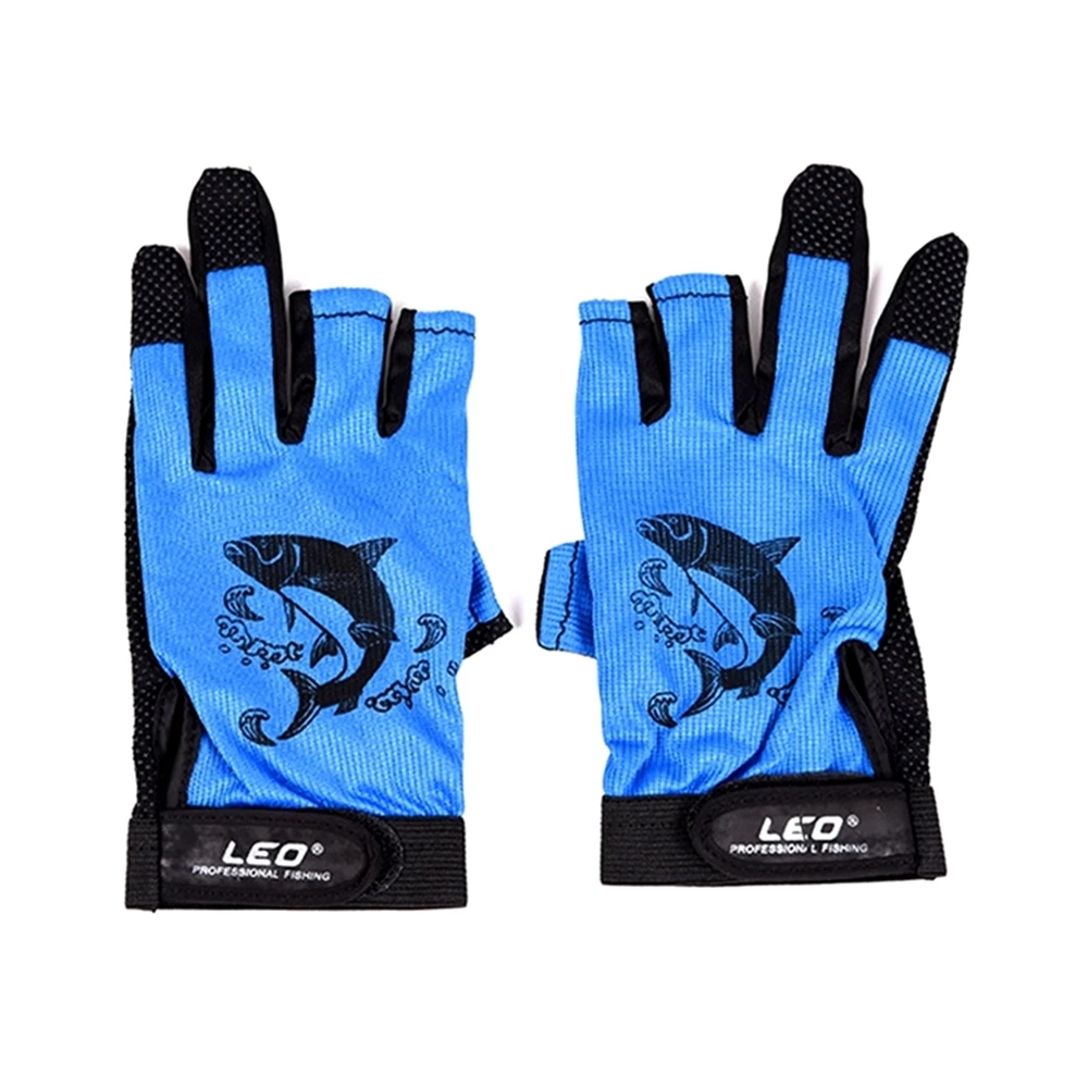 Перчатки рыболовные без пальцев дышащие быстросохнущие Нескользящие 1