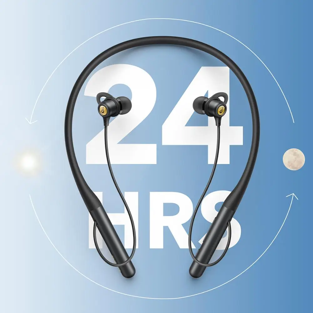 Headphone Neckband Bluetooth Anker 