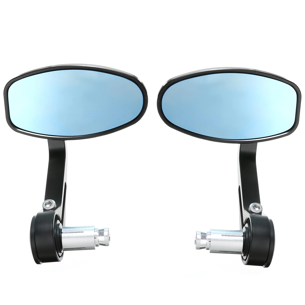 For Triumph Speed Triple 2pcs CNC Motorcycle Bar End Rearview Side Mirror Balck Aluminium Mayitr