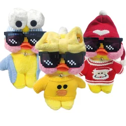 LaLafanfan peluche de pato amarillo para niños, muñeco de felpa suave Kawaii de 30cm, almohada de Animal, regalo de cumpleaños