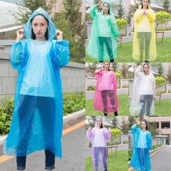 Disposable Raincoat Disposable Raincoat Adult Emergency Waterproof Rain Coat Poncho Outdoors Hiking Camping Hood Disposable Rain