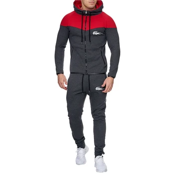 

Men Clothes Set 2020 New Hoodie and Pants Joggers Outfits Spring Autumn Tracksuit Set Mens Sports Wear Gym Clothing Sweat Suit