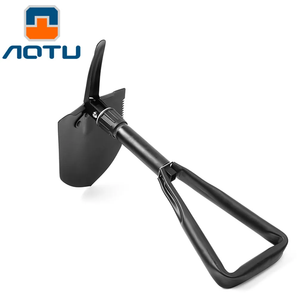 Multi Function Outdoor Survival Shovel Camping Cut Tree Tool Drive Away
