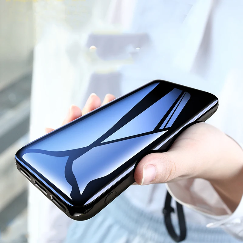 Внешний аккумулятор 20000 мА/ч, портативное зарядное устройство, 3 usb типа C, внешний аккумулятор для iPhone 11 pro, samsung S8, S9, Xiaomi Mi, повербанк