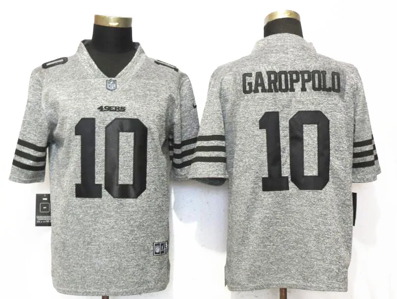 AS PICTURE Сшитый Топ для мужчин 49ers Jimmy Garoppolo Vapor Joe Монтана маркиза Гудвин Рихард Шерман Ронни Лотт Vapor Untouchable Jersey рубашка - Цвет: AS PICTURE