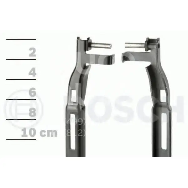 BOSCH Щетки стеклоочистителя(к-кт) 3397007452 600/450 ММ БЕСКАРАКАНЫЕ НЕ ПОД КРЮЧОК