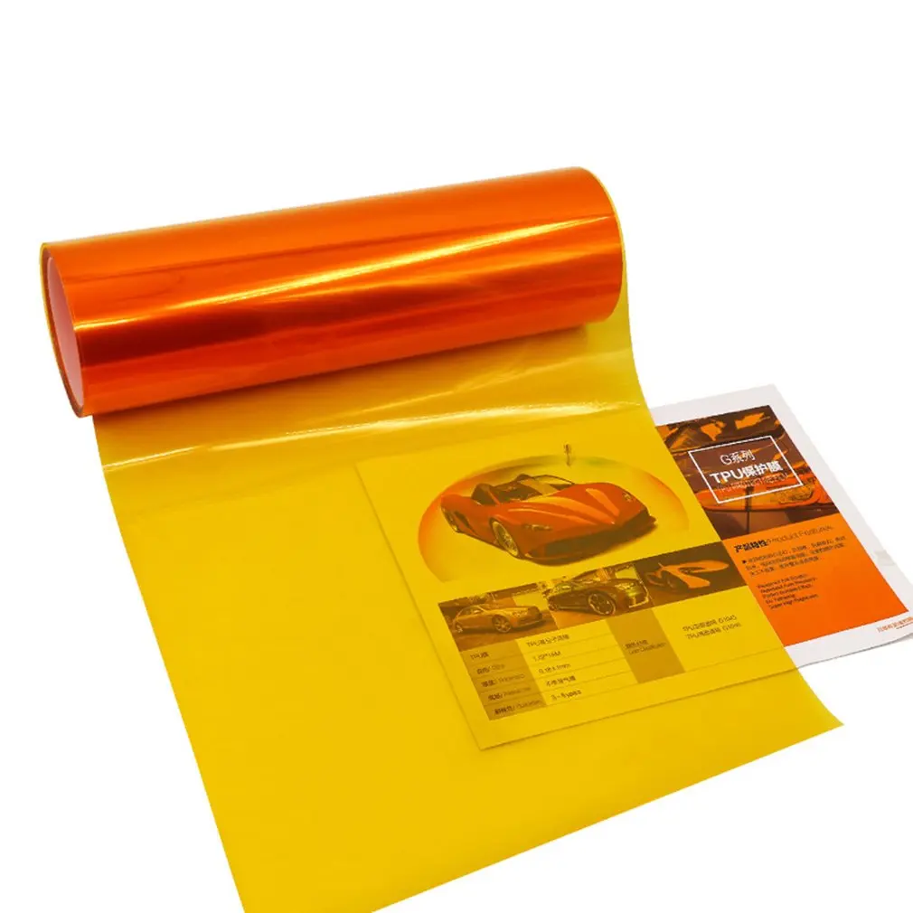 30*100cm Color Changing Stickers Translucent Film Headlights Taillights Styling Protection Film Car Accessory