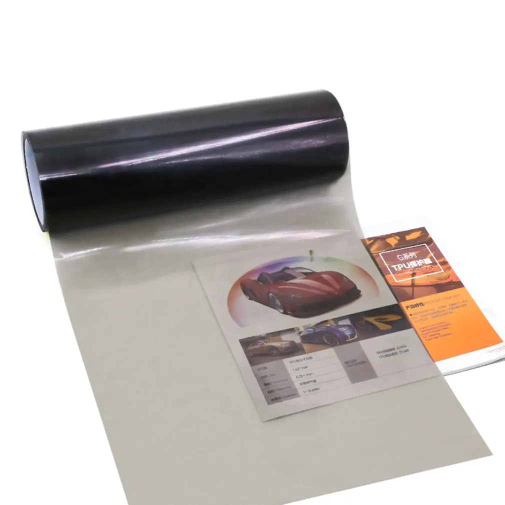 30*100cm Color Changing Stickers Translucent Film Headlights Taillights Styling Protection Film Car Accessory