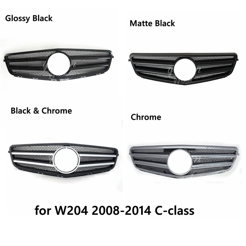 Решетка переднего бампера для Mercedes Benz C class C250 C300 W204 2007