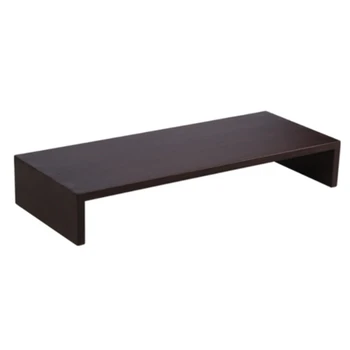 

Multi-Function Wooden Desktop Monitor Stand Computer Screen Riser Wood Shelf Plinth Strong Laptop Stand Desk Holder Notebook TV