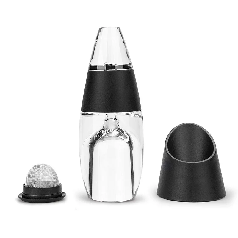 

Wine Aerator Pourer Diffuser Decanter Spout with Base for Red Wine Christmas SEC88