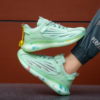 

WINDRIDERISM Air Mesh Breathable Sneakers Men Running Shoes High Quality Damping Casual Shoes Wear-Resistant Outdoor Sport Shoes