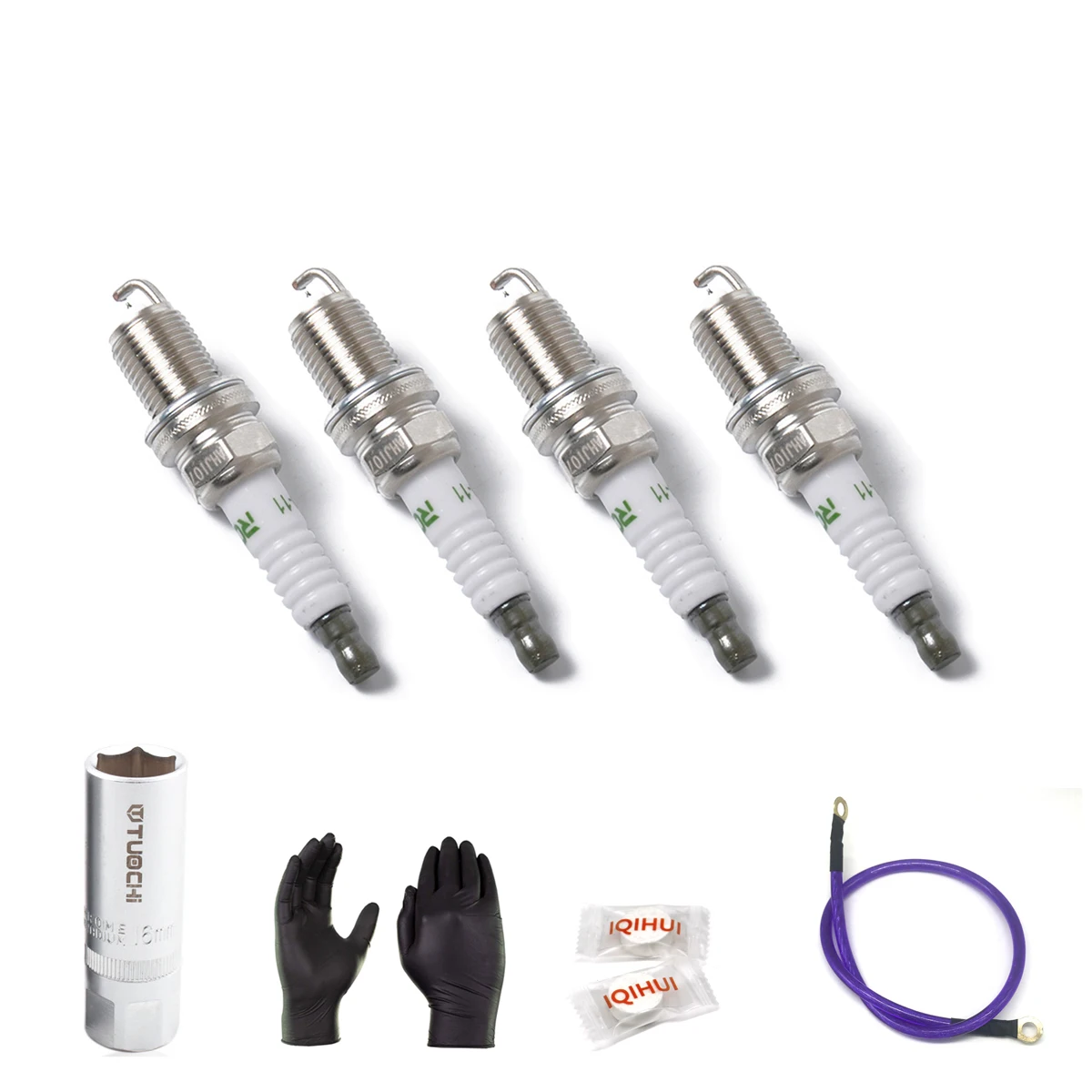 

Spark Plug for Toyota Camry RAV4 Sienna Lexus 90919-01210 with Installation Tool
