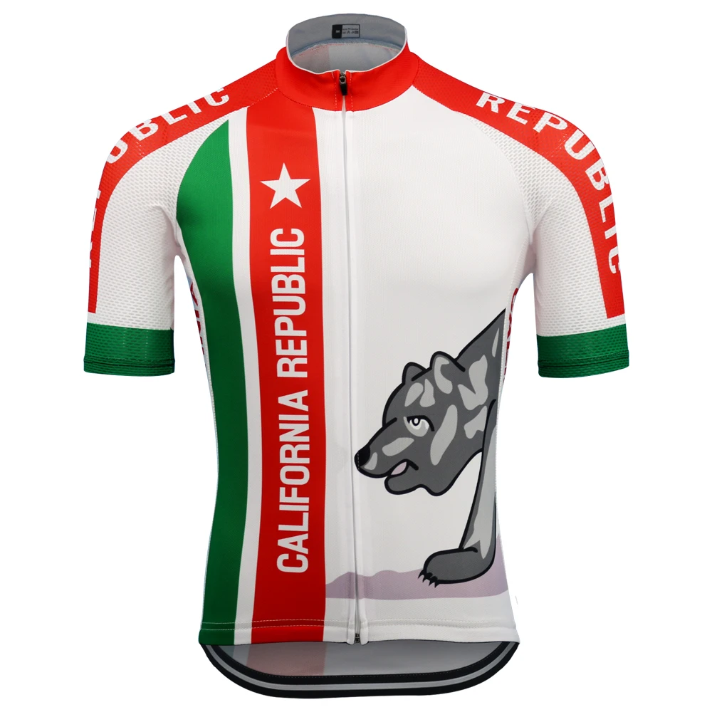 Новинка Джерси для велоспорта в Калифорнийском стиле maillot ciclismo hombre одежда с