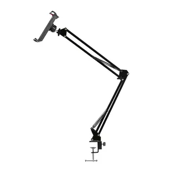 

6 to 11 inch Tablet Holder For ipad stand 2 3 4 Air Mini Support Long Arm Mobile Phone Tablet Bed/Desktop Car Clip Bracket Mount