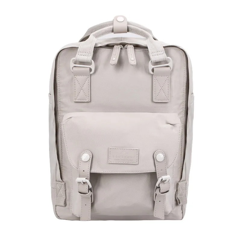 

Donuts Backpack Women's New Style Solid Color Men And Women Outdoor Waterproof Korean-style Macarons University Style Customizab
