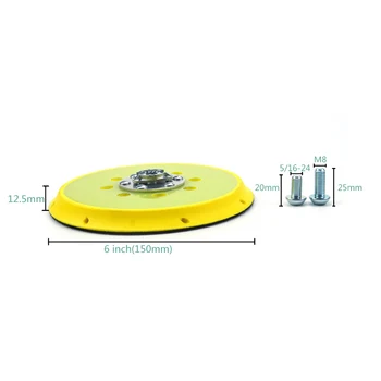

6/9/15/17 Holes Sanding Pad Woodworking Polishing Disc Sandpaper Tray 1 Pieces