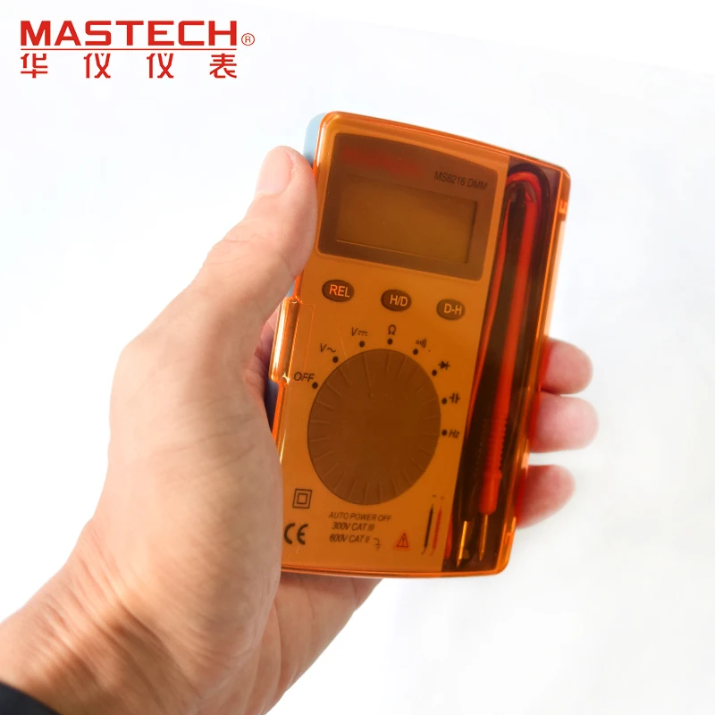 MASTECH Huayi Маленький цифровой мультиметр MS8216