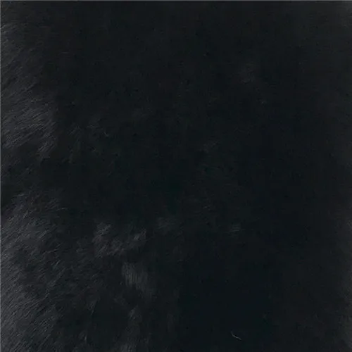 Женская зимняя шуба из натурального Лисьего меха в полоску,, Большая Меховая куртка с длинным рукавом, теплое толстое пальто из лисьего меха - Цвет: Black